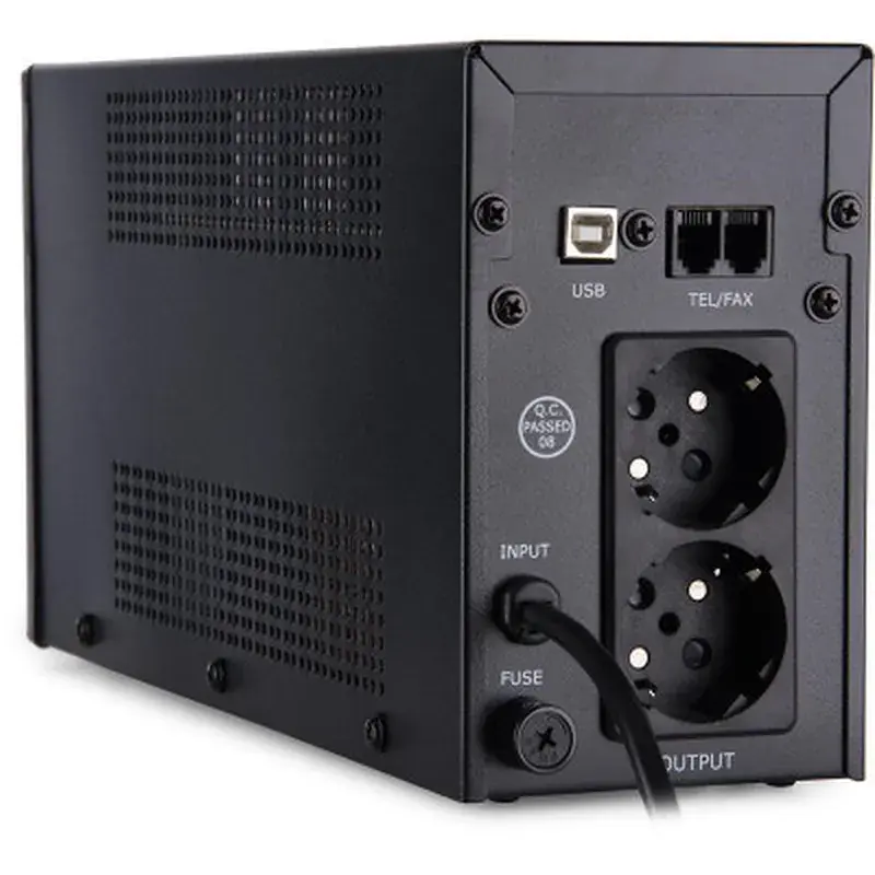 Пристрій безперебійного живлення Vinga LED 800VA metal case with USB (VPE-800MU) - фото 5