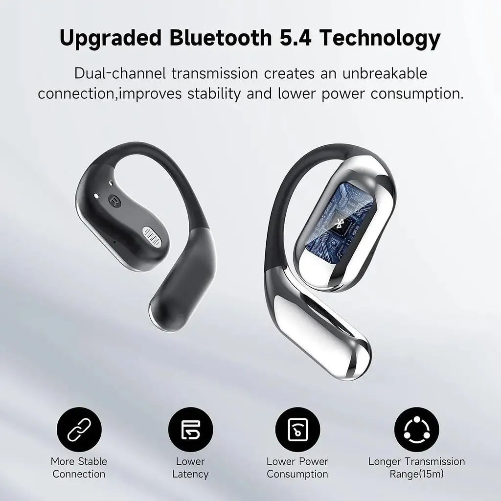 Бездротові навушники Bluetooth 5.3 із вбудованим мікрофоном - фото 4