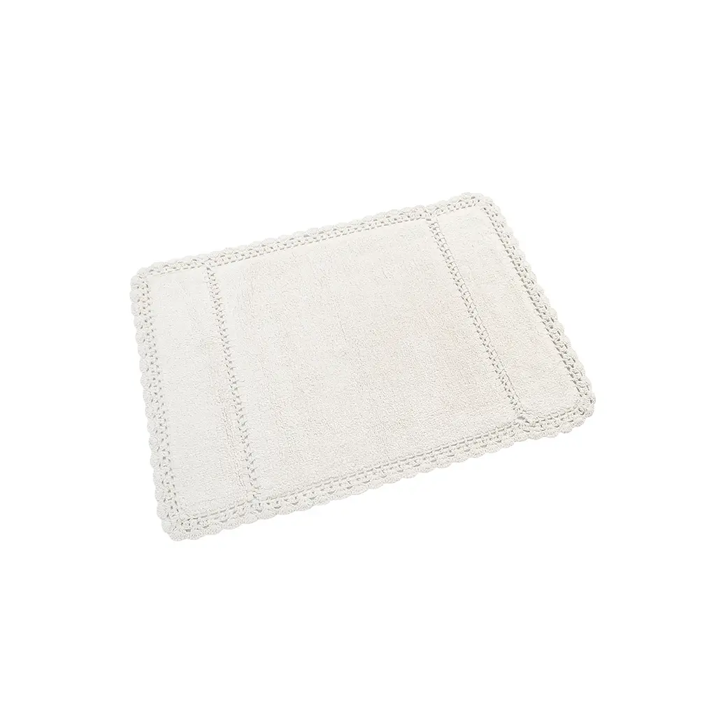 Набор ковриков Irya - Lorinda ekru молочный 60x90+40x60 - фото 2
