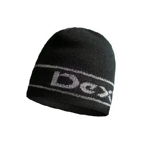 Шапка водонепроникна Dexshell Beanie Reflective Logo чорна з лого L/XL 58-60 см - фото 2
