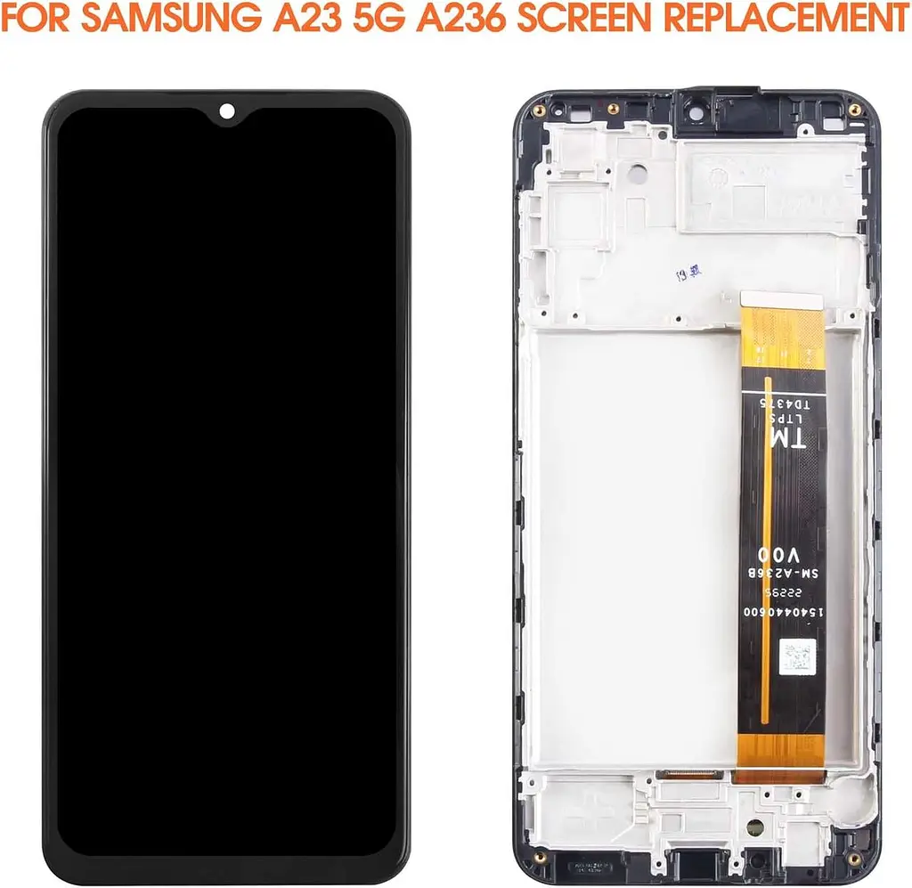 Замена ЖК-экрана AGCUT для Samsung Galaxy A23 5G для Samsung A23 5G ЖК-дисплея SM-A236B SM-A236U ЖК-дигитайзер Сенсорный экран - фото 4