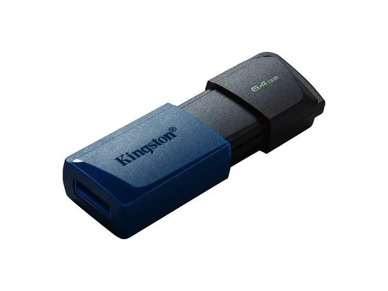 USB флеш накопичувач Kingston 64 GB DataTraveler Exodia M Black/Blue (DTXM/64GB) - фото 2
