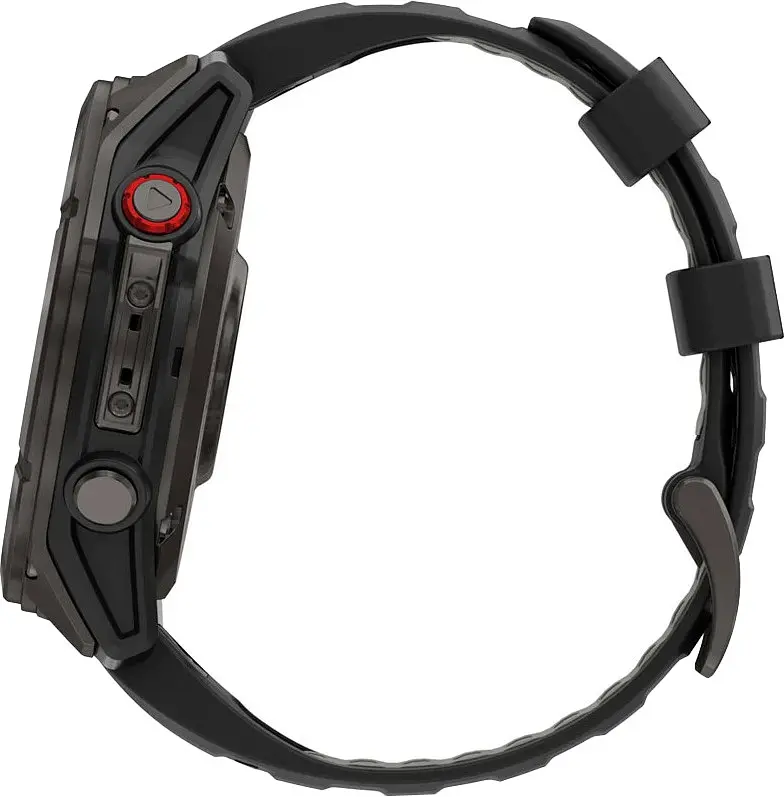 Смарт-годинник Garmin Fenix 8 Pro 51 mm AMOLED Carbon Gray DLC Titanium with Black/Pebble Gray (010-03199-00/01) - фото 3