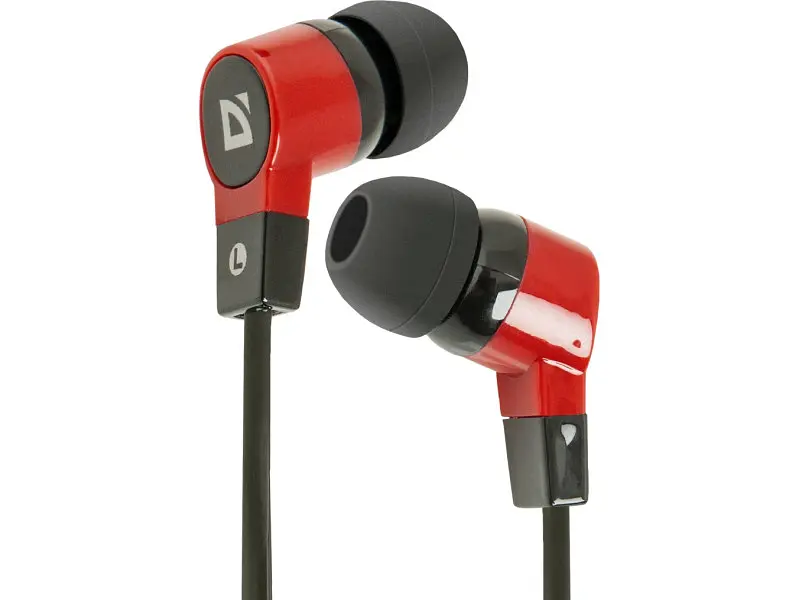 Навушники Defender Basic 619 Black/Red