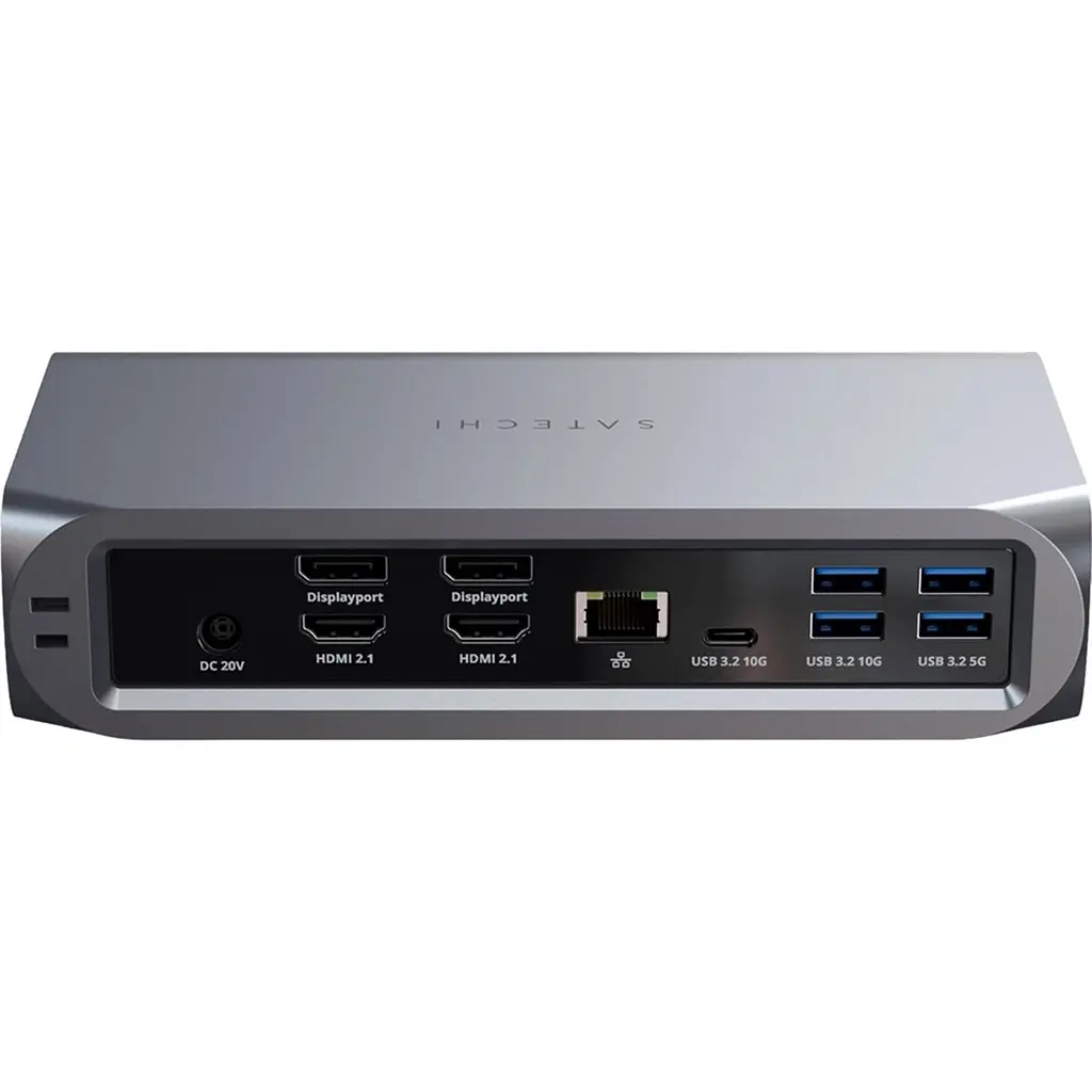 Адаптер Satechi Thunderbolt 4 Multimedia Pro Space Gray (ST-DT4PMM-EU) - фото 2