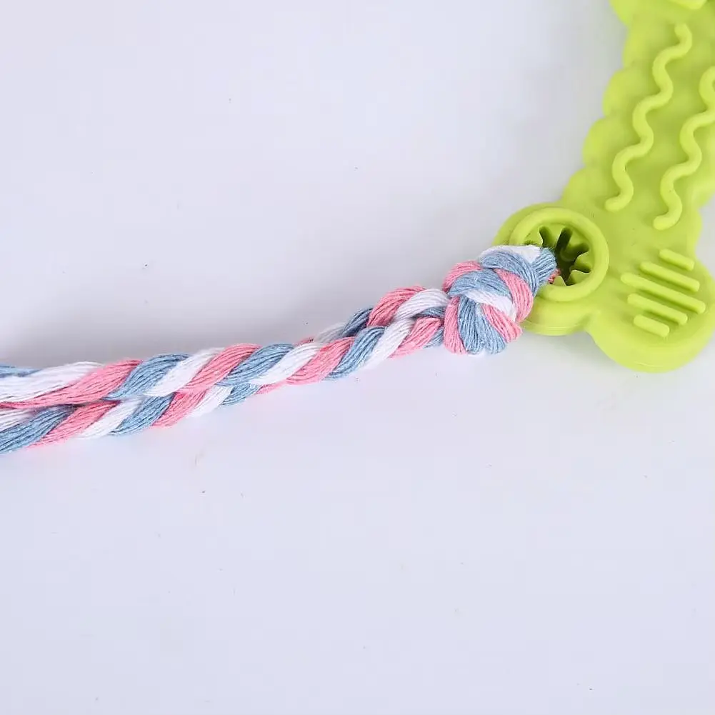 Жувальна іграшка-кістка з канатом для собак Derby Bone Shaped Dog Chew Toy - фото 2