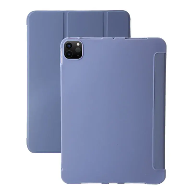 Чохол до планшета BeCover Tri Fold Soft TPU Silicone Apple iPad Pro 11" M5 2025 Purple (715994) - фото 6