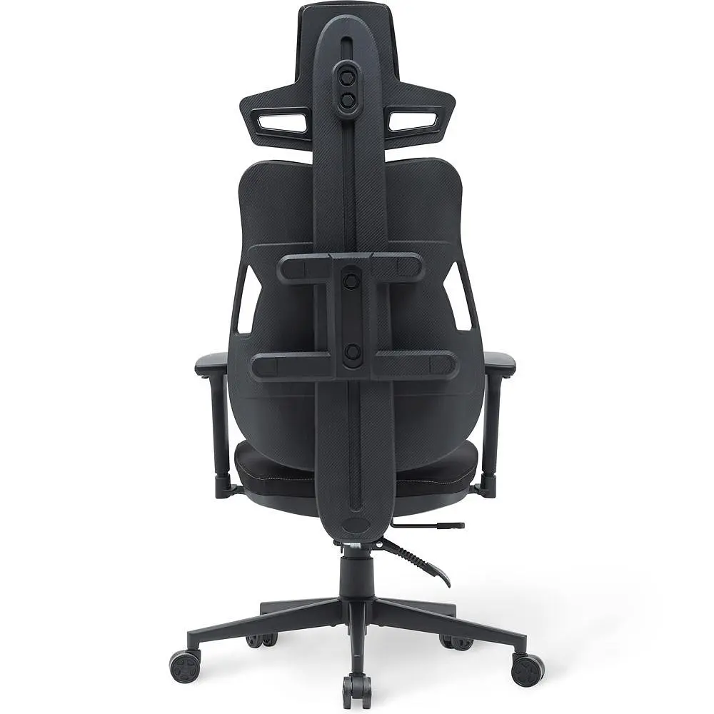 Геймерське крісло Mealux Cyberlux V8 Fabric Black (GM-V8 FB) - фото 4