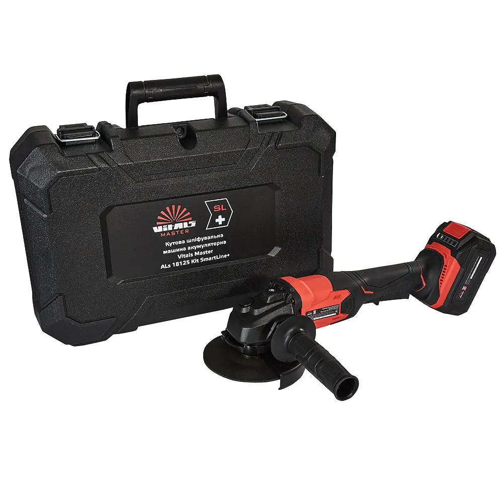 Кутова шліфувальна машина Vitals Master ALs 18125 Kit SmartLine+ аккумуляторна (184443) - фото 9