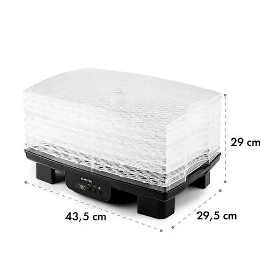 Дегідратор-сушарка для овочів фруктів Klarstein Bananarama 550W (10027831) - фото 4