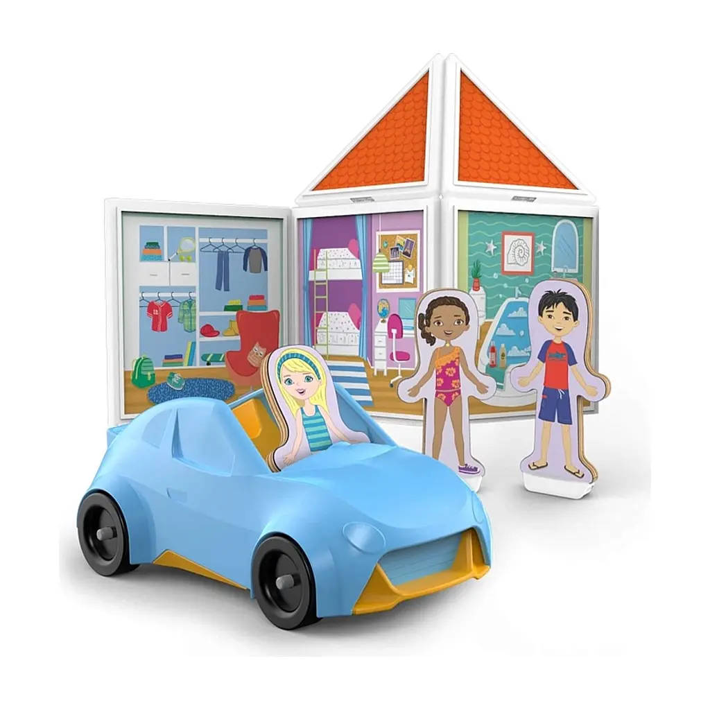 Ігровий набір Melissa & Doug магнітний набір будівель Наш дім (MD30650) - фото 4