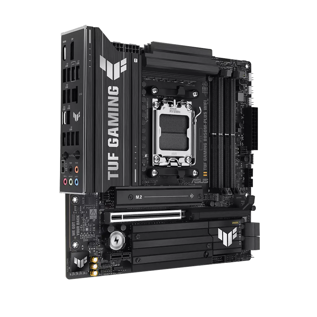 Материнcька плата Asus B850M-Plus TUF Gaming Wi-Fi Socket AM5 (TUF GAMING B850M-PLUS WIFI) - фото 2