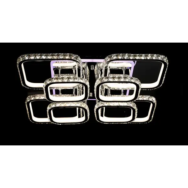 Стельова LED люстра з пультом і нічником Splendid-Ray 30-4023-20 - фото 3