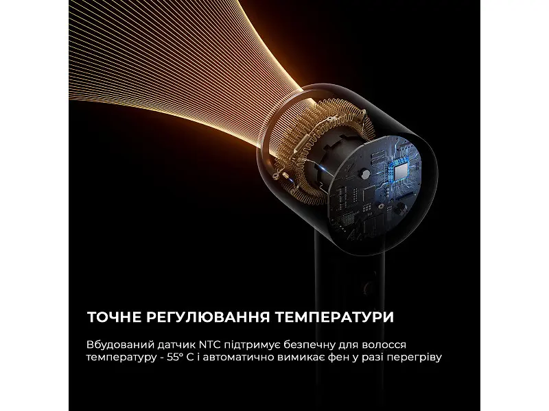 Фен Dreame Glory Mix Black (AHD18-BK) - фото 3