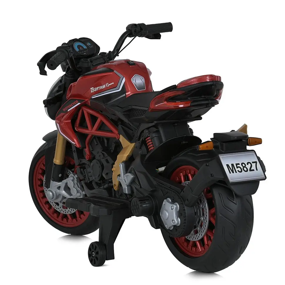 Дитячий електромобіль-мотоцикл Bambi Racer M 5827EL-3 до 30 кг - фото 8