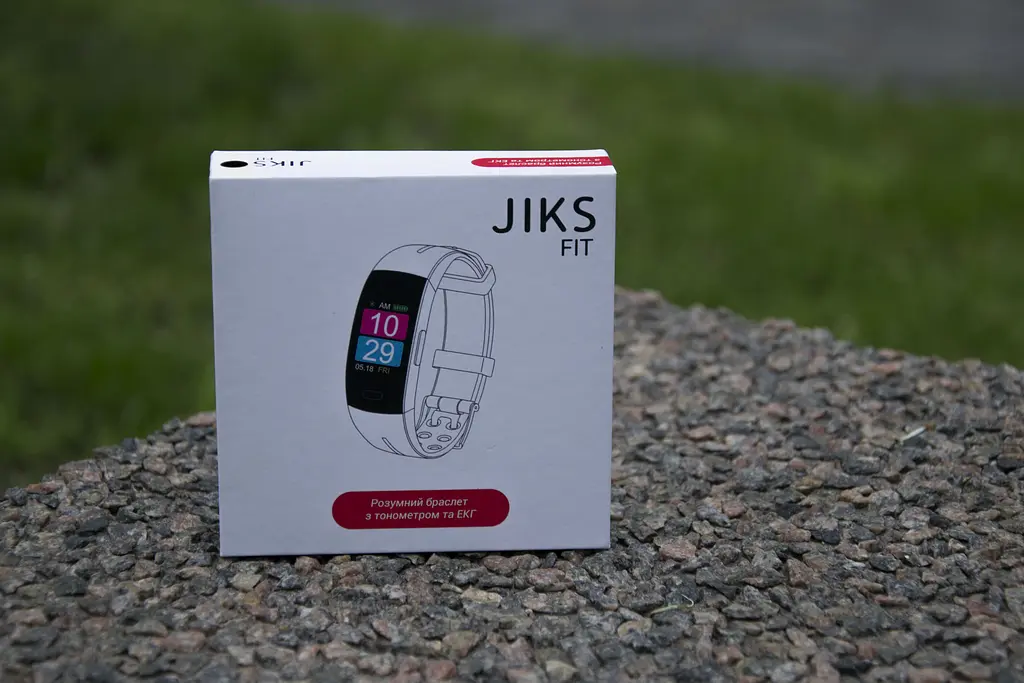 Розумний фітнес-браслет Jiks Fit з тонометром та виміром ЕКГ (Чорний) - фото 5