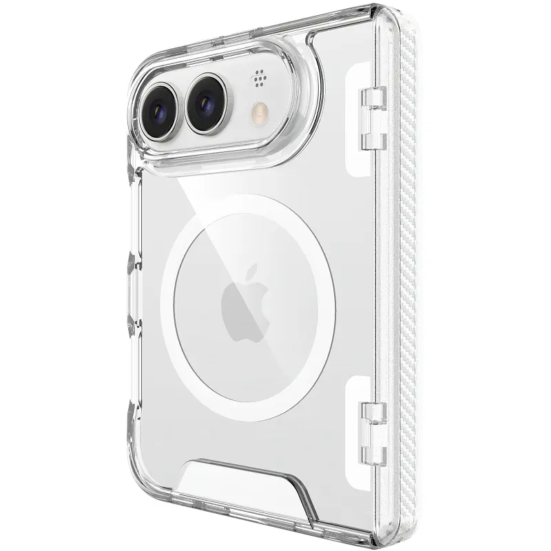 Чохол TPU Epik Space Case with Magnetic Fit для Apple iPhone Duo (5.4/7.6") Прозорий - фото 2