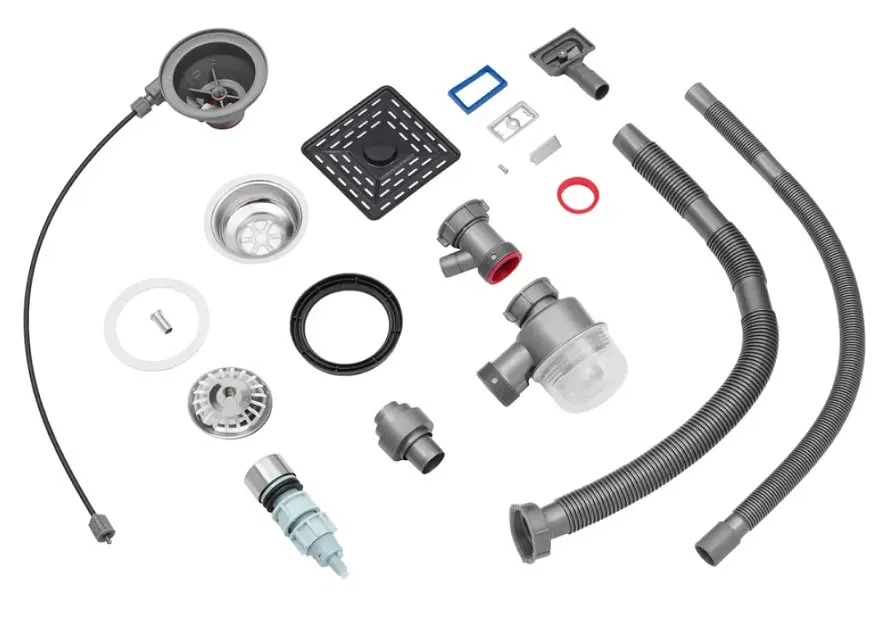 Кухонна мийка Kroner KRP Schwarze - SET7545HM PVD (3.0/0.8 мм) (CV033382) - фото 19