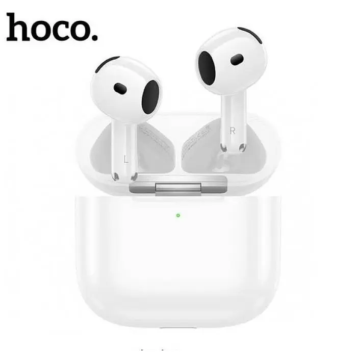 Наушники беспроводные Bluetooth Hoco EW95 вкладыши True wireless stereo headset Белые - фото 2