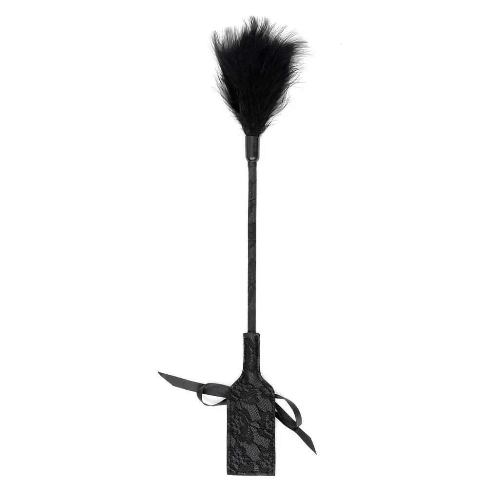 Стек Fetish B-Series Tickler Whip 3.0, 41 см (черный) - фото 7