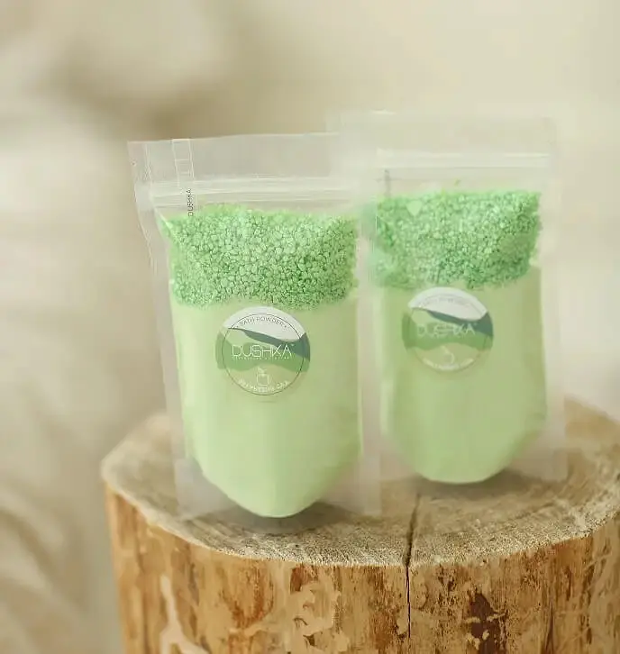 Пудра для ванни Яблуневий сад Dushka 200 г - фото 3