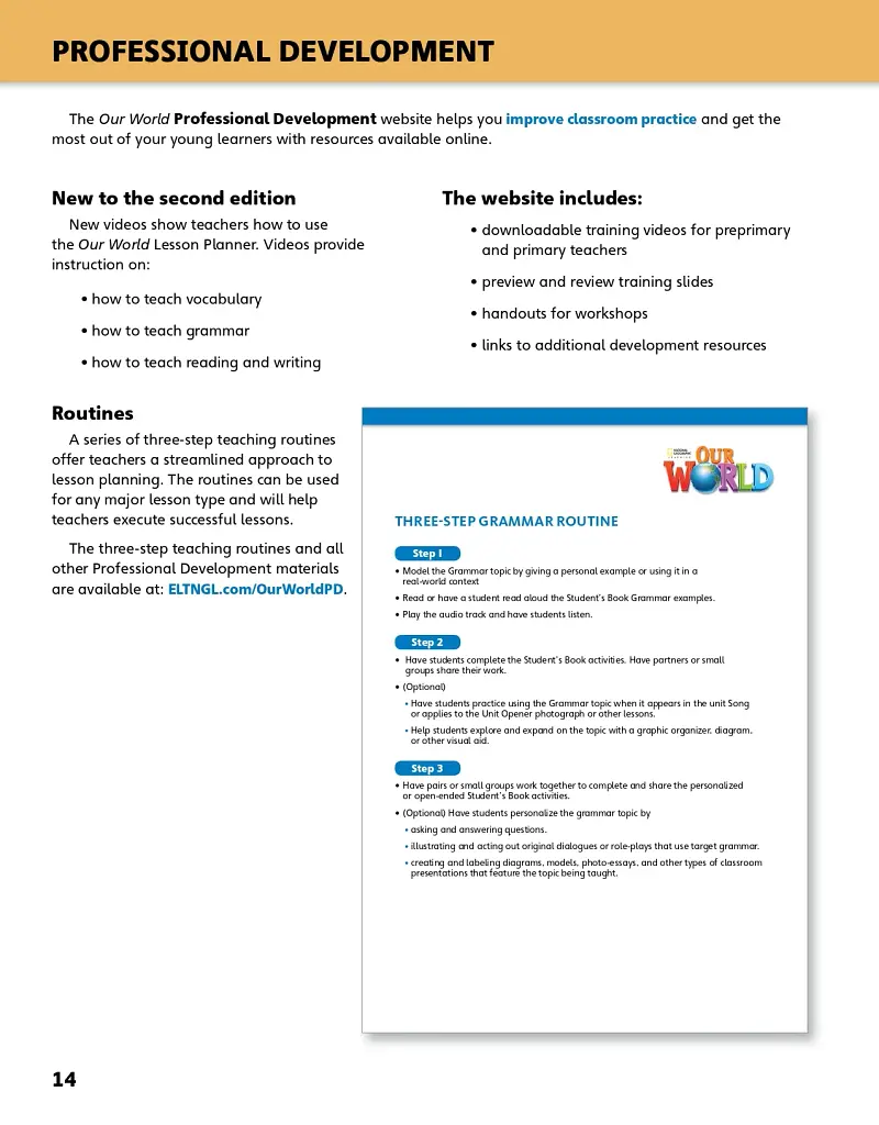 Our World (2nd Edition) 6 Lesson Planner with Student's Book+Audio CD and DVD - фото 6
