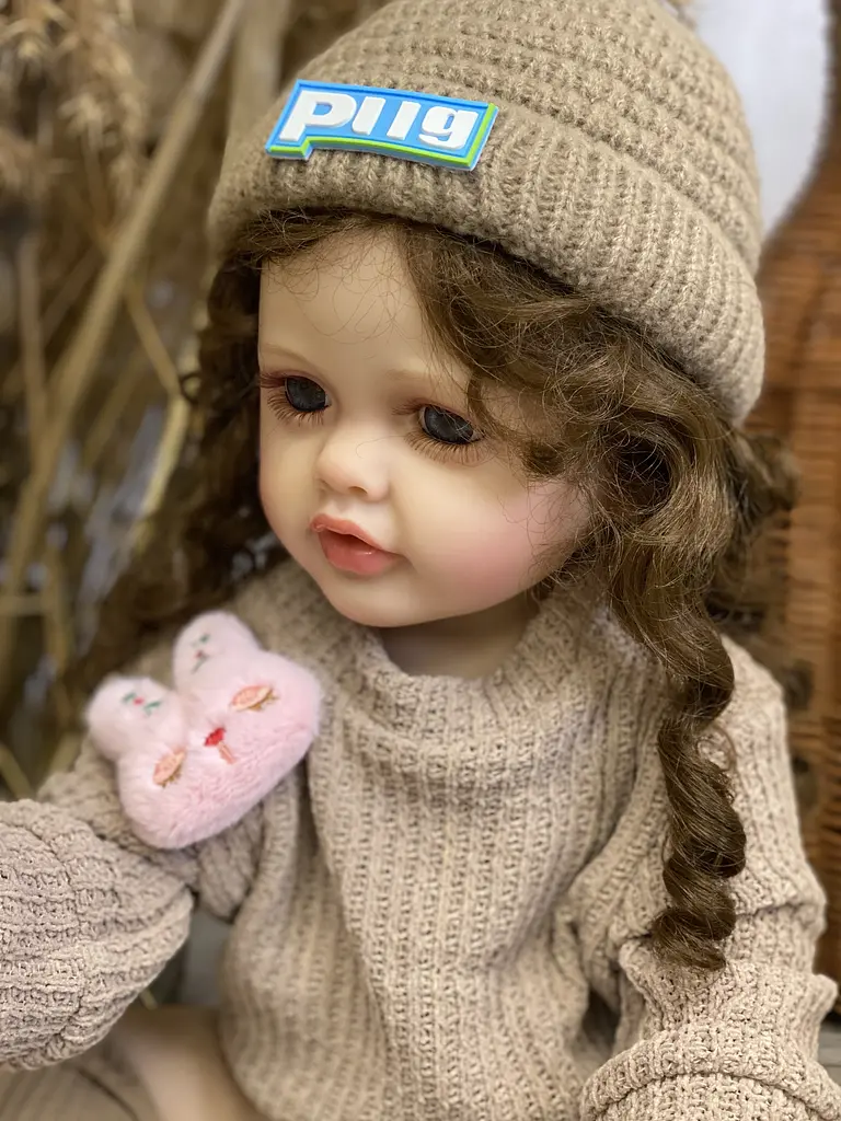 Силіконова колекційна лялька реборн reborn дівчинка каміла повністю анатомічна Reborn Dolls det0018835 - фото 5