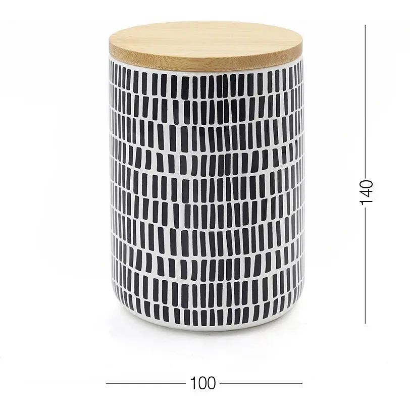 Емкость для хранения МВМ My Home 700 мл серая (KP-16 M GRAY/WOOD) - фото 2