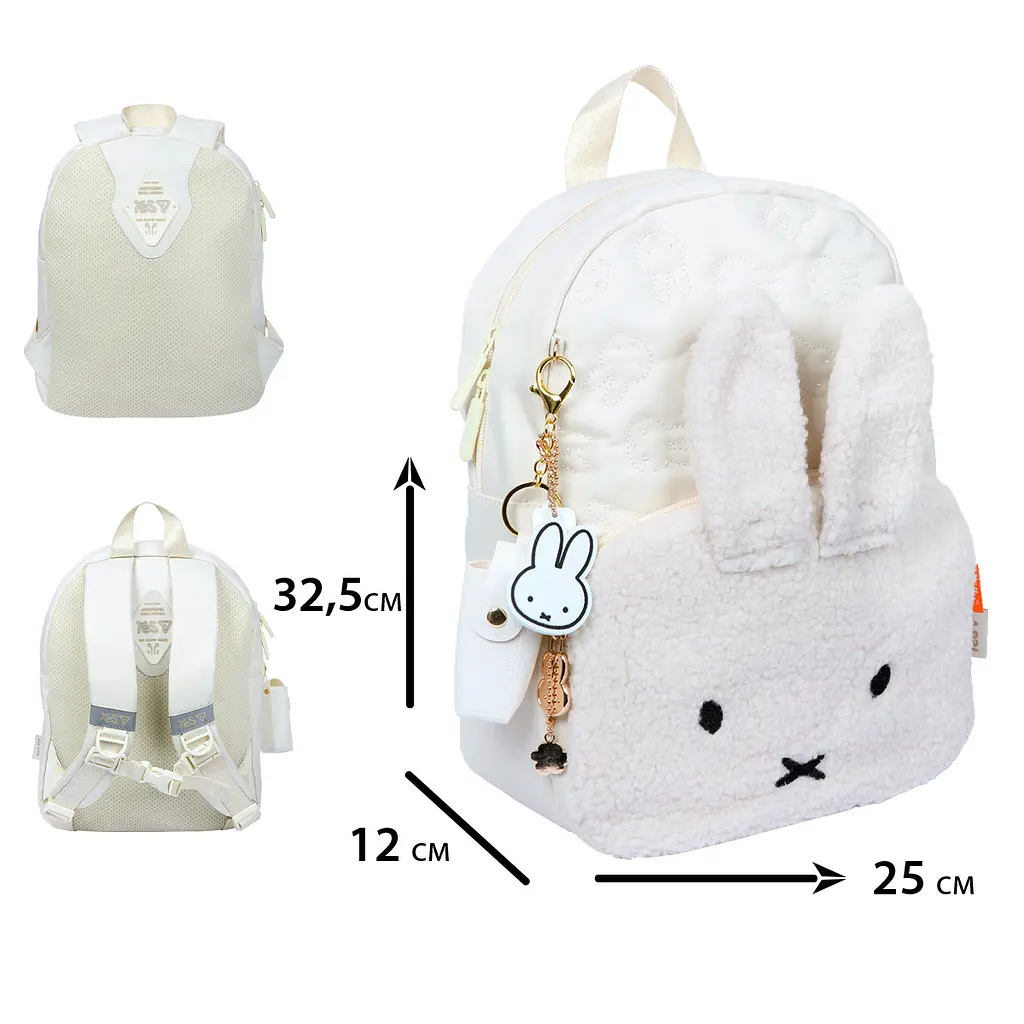 Рюкзак шкільний  ортопедичний дитячий Yes K-47XS Miffy Toy - фото 3