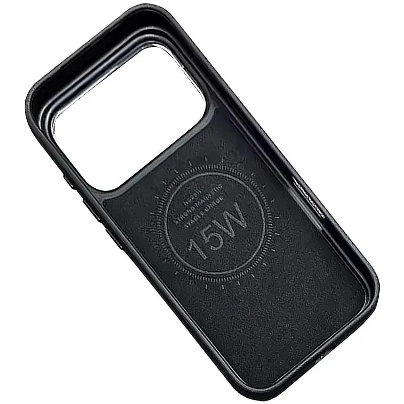 Чохол шкіряний Epik Rally with MagSafe для Apple iPhone 17 Pro Max 6.9" Black/White - фото 3