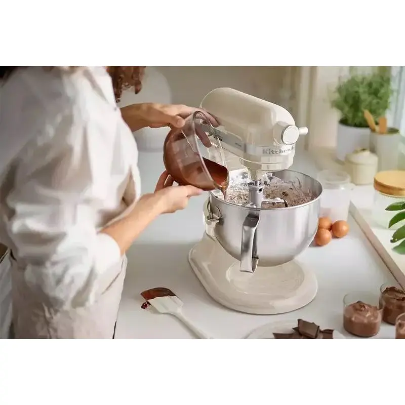 Планетарный миксер KitchenAid Artisan с подъемной чашей 5.6 л кремовый (5KSM60SPXEAC) - фото 15