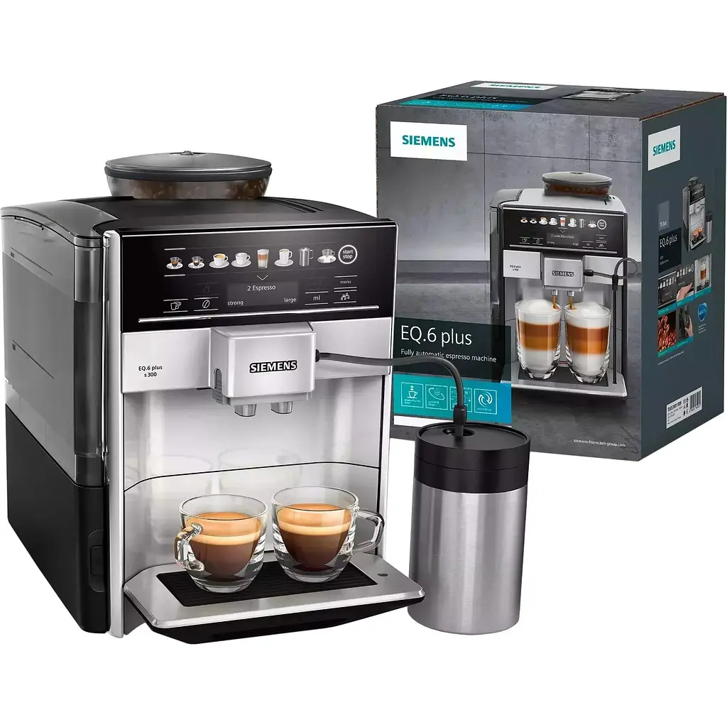 Автоматична кава машина Siemens EQ.6 plus s300 TE653M11RW - фото 3