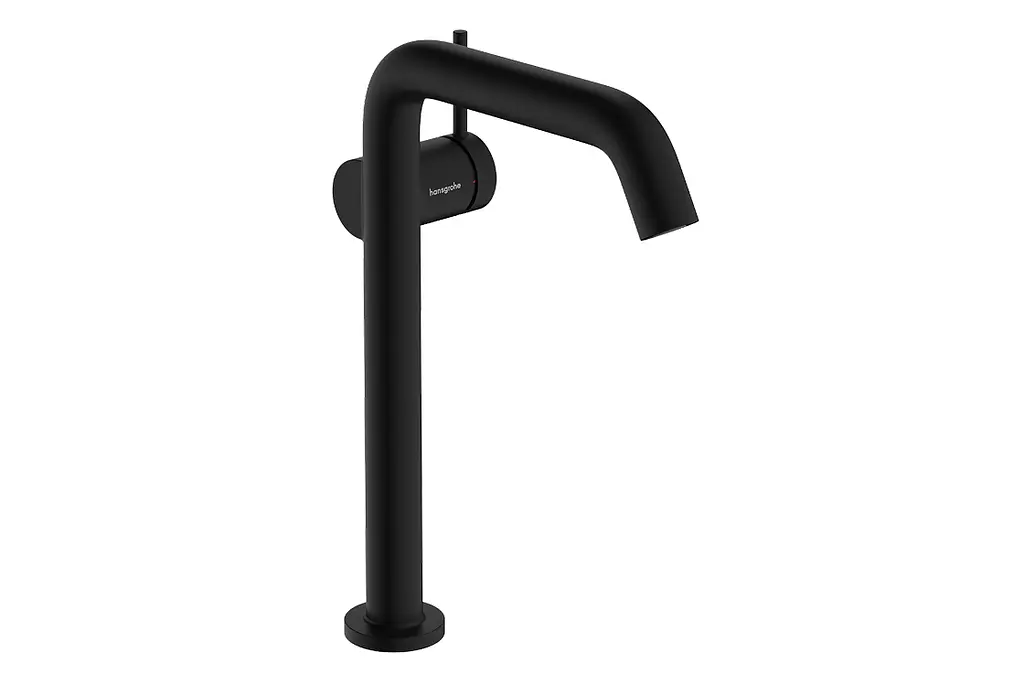 Змішувач для умивальника Hansgrohe Tecturis S CoolStart EcoSmart+ з д/к push-open matt black 73370670
