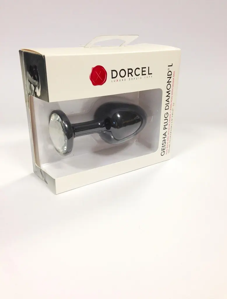 Анальна пробка зі зміщеним центром Marc Dorcel 9.5 см (чорний) - фото 5