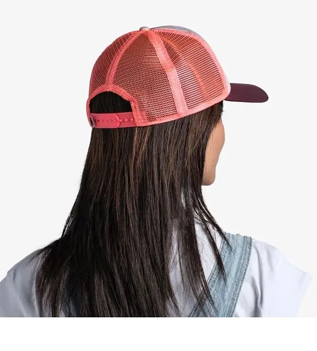 Кепка Buff Trucker Cap, Derama Multi L/XL Рожевий-Бордовий - фото 4