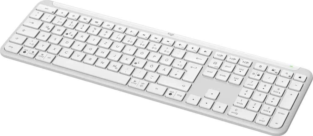 Клавіатура бездротова Logitech Signature Slim K950 US OffWhite (920-012466) - фото 3