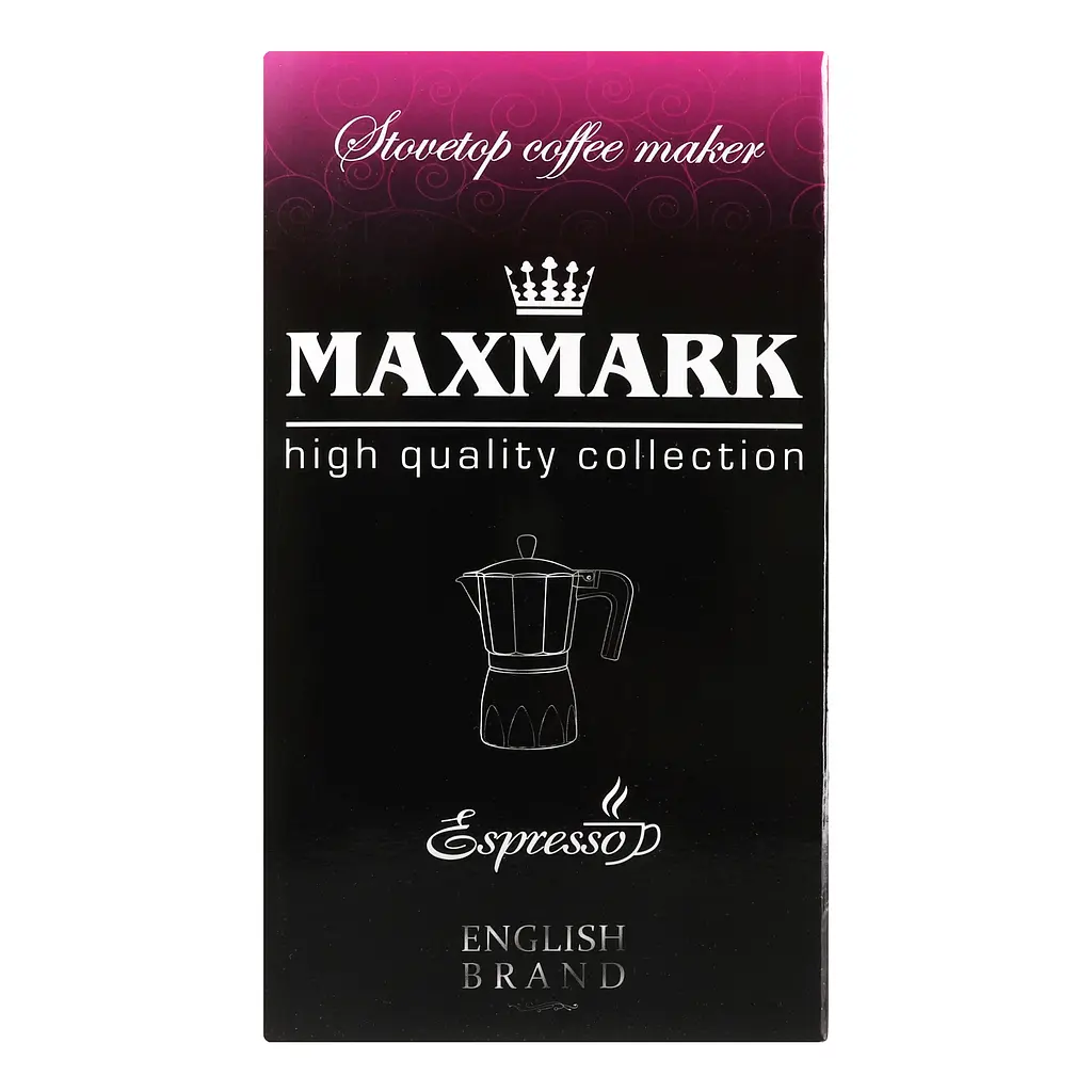 Кавоварка гейзерна Maxmark, 150 мл, срібляста (MK-AL103) - фото 5