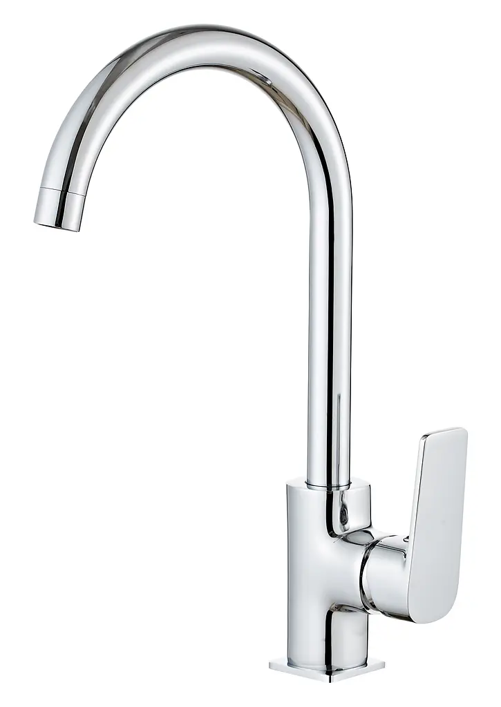 Змішувач для кухні Globus Lux Bonn GLB-0203S боковий латунь Хром - фото 2