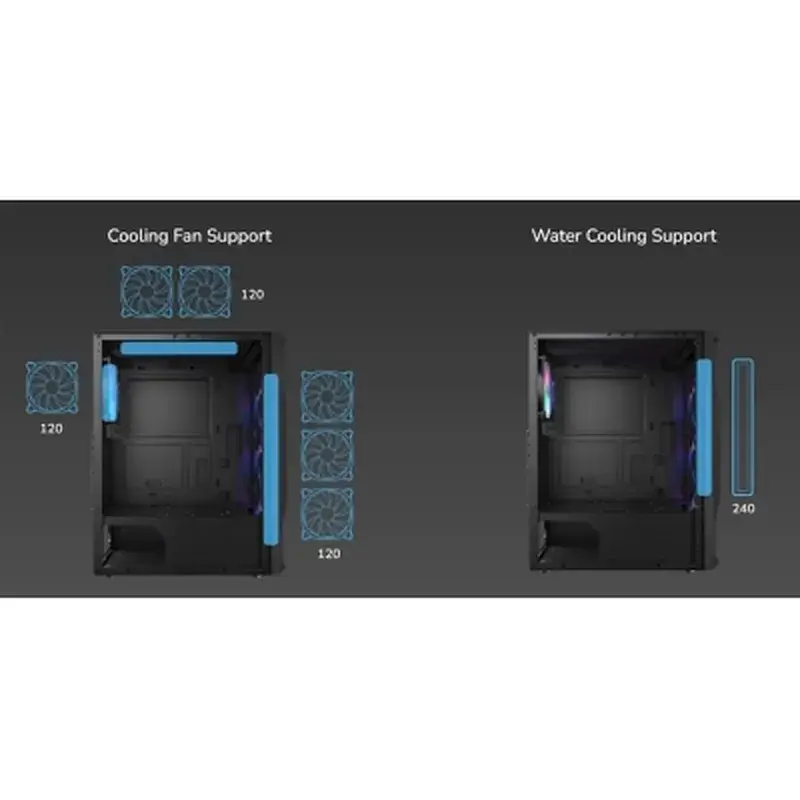 Корпус для ПК Cougar MX110 RGB - фото 12
