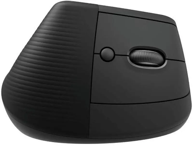 Комп'ютерна мишка бездротова Logitech Lift Vertical Ergonomic Graphite (910-006473) - фото 2