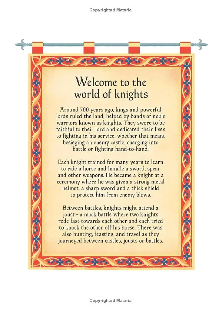 Knights. Little Transfer Book - фото 3