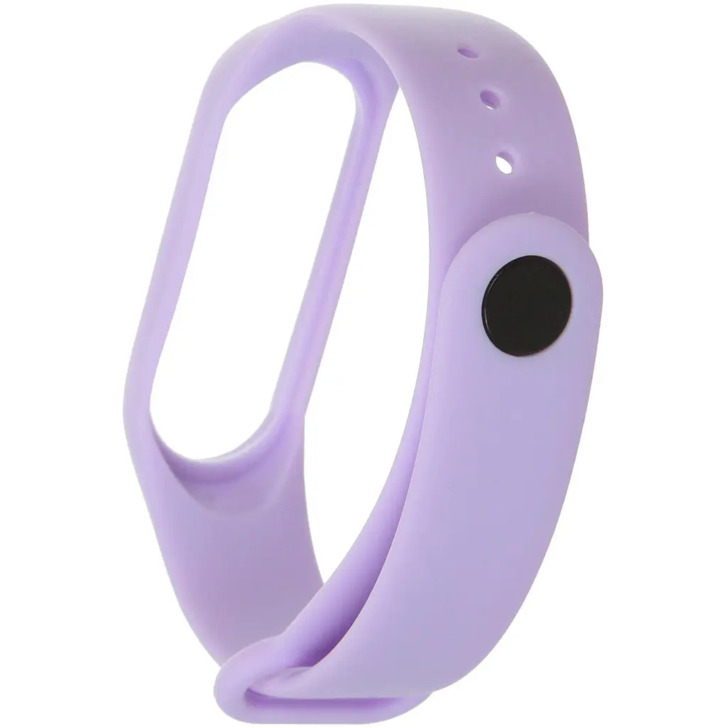 Ремінець силіконовий для Xiaomi MI Band 3/4 [Lavender] [86106] - фото 2