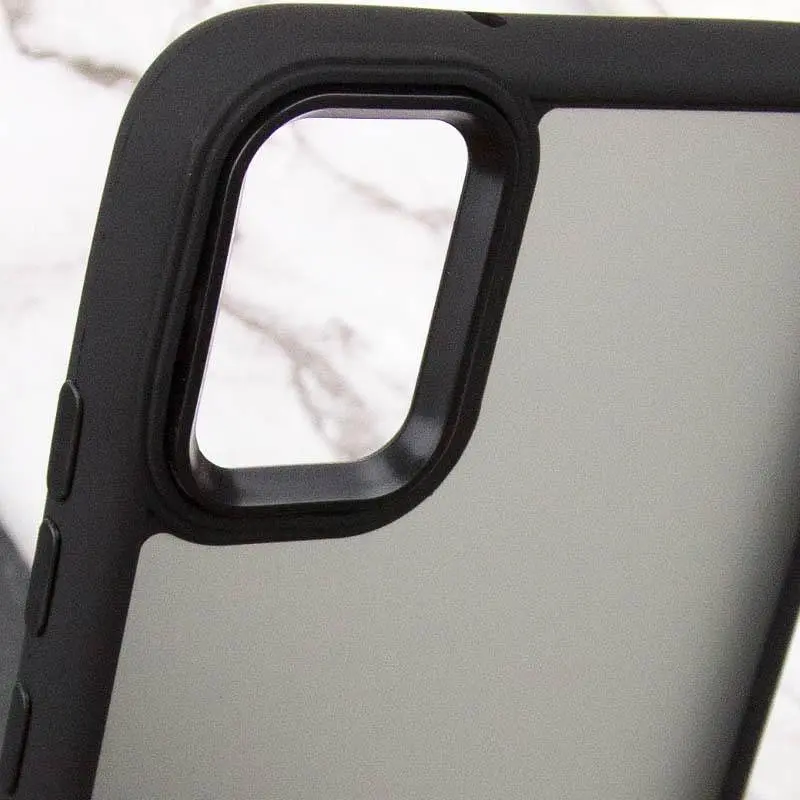 Чохол TPU+PC Lyon Frosted для Samsung Galaxy A07 Black - фото 5