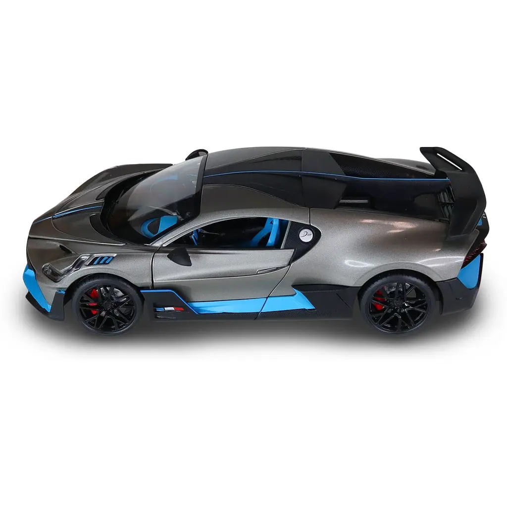 Автомодель - Bugatti Divo сірий 1:18 (250940BDGY) - фото 8