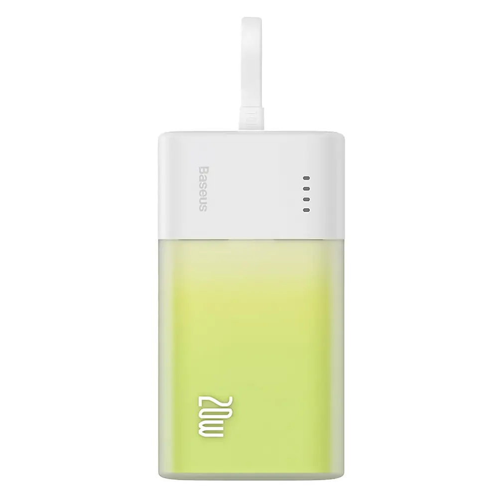 Зовнішній акумулятор Baseus Power Bank 5200mAh 20W Lightning (P10055600612-00) White - фото 3