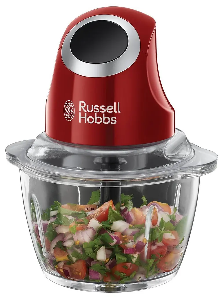 Подрібнювач Desire, 200Вт, чаша-1000мл, скло, корпус-пластик, червоний Russell Hobbs kuh0015529 - фото 2