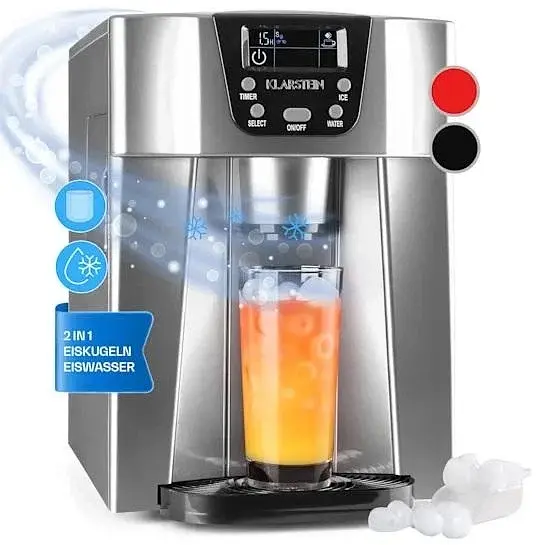 Ледогенератор Klarstein Ice Volcano 2G LED 12кг (10030848) - фото 4