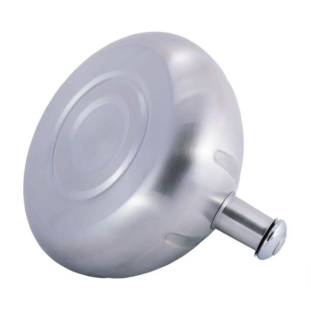 Чайник Kamille, зі свистком та скляною кришкою, нержавіюча сталь, 3 л (KM-0671A) - фото 3