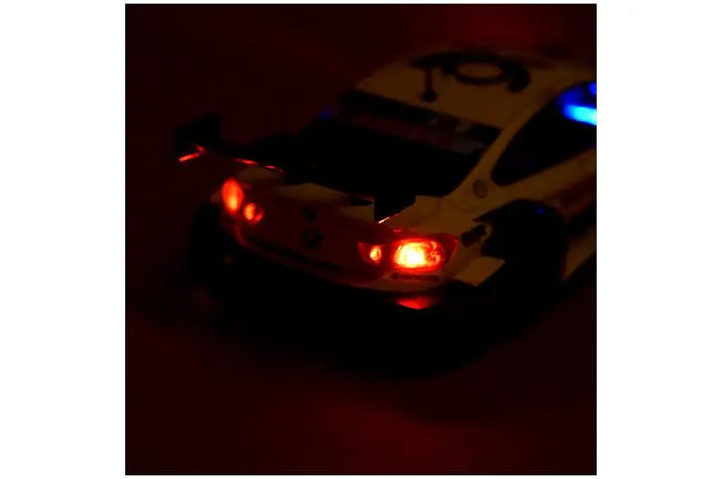 Іграшкова машинка гоночна BMW M4 DTM 1:24 Автопром світлозвукові ефекти металева 68256B(Y), кор. 24,5х12 см - фото 4