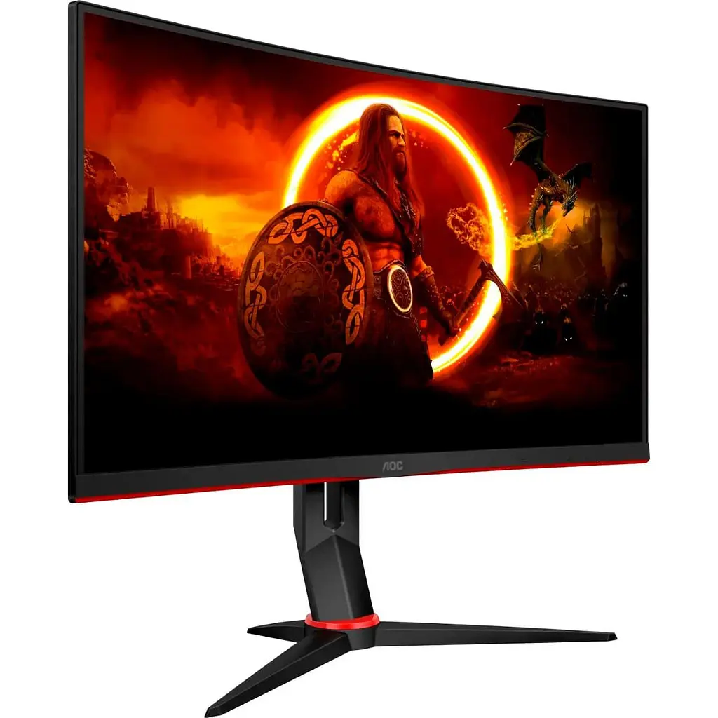 Монітор 27" AOC C27G2Z3/BK Сurved FHD VA 280Hz (C27G2Z3/BK) - фото 2